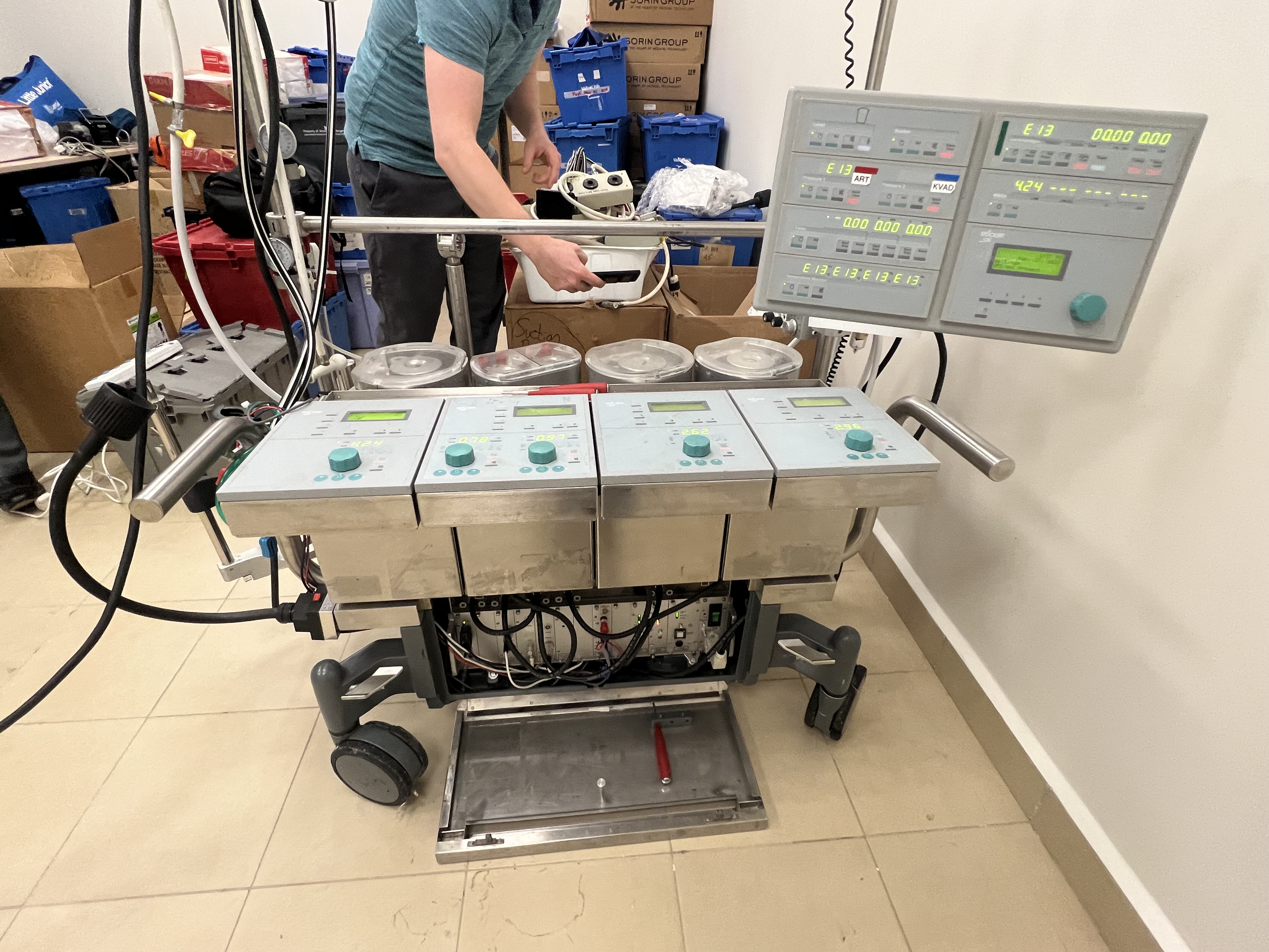 Heart Lung Machine Set Up